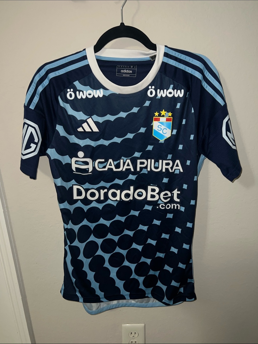Adidas sporting Cristal 2024 away football jersey